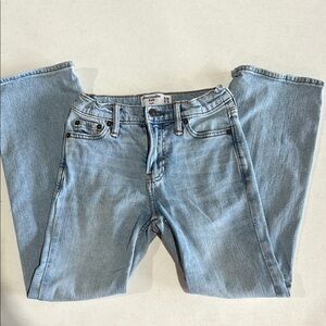 9/10 Slim Boot Cut Light Blue Denim Jeans Abercrombie Kids
